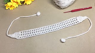 Easy crochet Headband tutorial  Beginner Friendly
