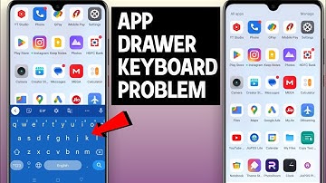 Realme app drawer problem solve | Display keyboard when entering app drawer