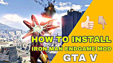 GTA V || Install IRONMAN ENDGAME MOD