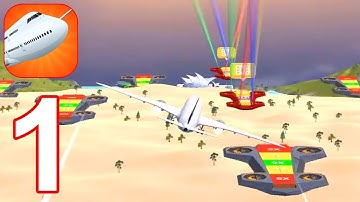 Sling Plane 3D - Gameplay Part 1 (Android, iOS) #1