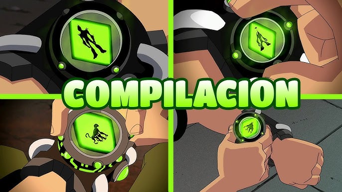 TRANSFORMAÇÃO E DESTRANSFORMAÇÃO DOS ALIENS DO BEN 10 CLÁSSICO on Make a GIF