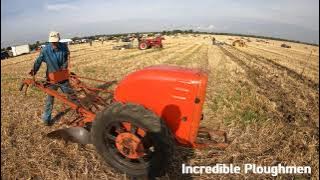 1942 British Anzani Iron Horse 600 cc 1-Cyl Petrol Pedestrian Cultivator / Plough Tractor (6 HP)