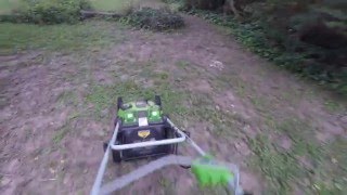 GreenWorks Twin Force Mower Review - Part 2 - Sound Comparison and Mow Quality