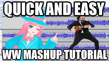 how I make my mashups with audacity: will wood edition