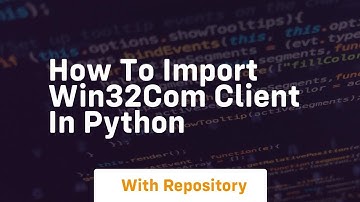 how to import win32com client in python