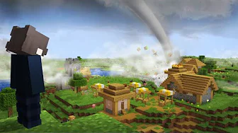 Realistic Tornado Vs Minecraft Village thumbnail