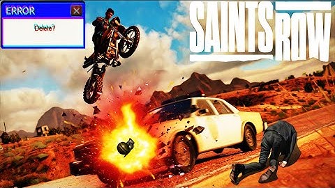 Saints Row "Glitches and Explosions" (Funny Moments)