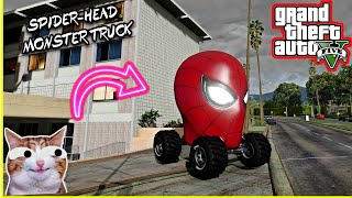 SPIDER-MAN MONSTER TRUCK MOD FOR GTA 5 | HOW TO INSTALL