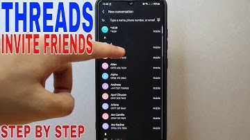 ✅  How To Invite Friends On Threads 🔴