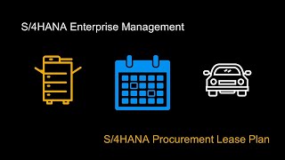 SAP S/4HANA Procurement Lease Plan screenshot 3