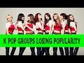 K Pop Groups Losing Popularity (2017 Edition)