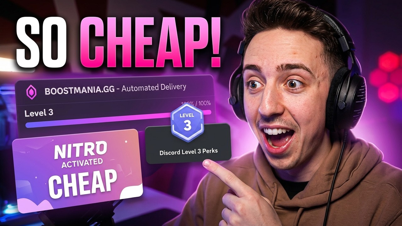 The Best Cheap Discord Nitro in 2026? (Is Boostmania.gg Legit?) - YouTube