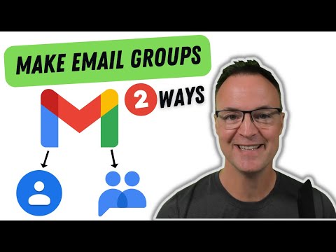 Vídeo: Com puc crear un contacte de grup a Gmail?