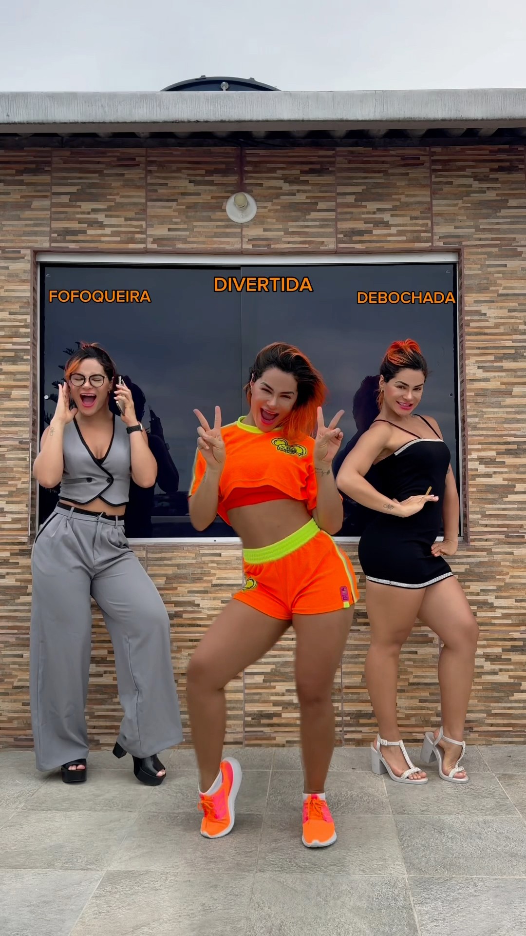 Conhece alguém assim? ? Todo grupo tem que ter neah e tá tudo bem! ???? #dancers #trigemeas