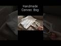 ハンドメイド帆布トートバッグ/Handmade Canvas Bag