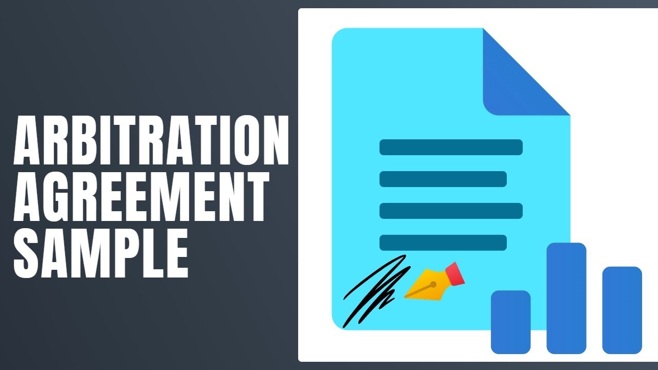 Arbitration Agreement Template - How To Fill Arbitration Agreement ...