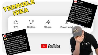 YouTube Wants To HIDE Dislikes | This is a BIG Mistake screenshot 5