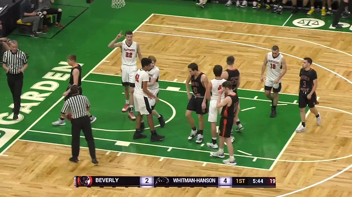 Whitman-Hanson Boys Basketball vs Beverly. March 1...