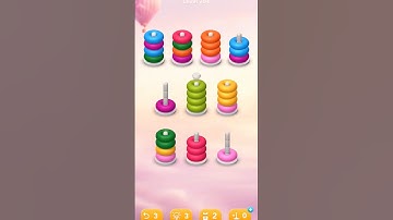 Hoop Stack - Donut Color Sort - Challenge #part12