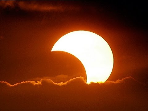 Annular Solar Eclipse 5-20-12 Galveston, Texas - YouTube