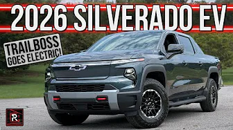 The 2026 Chevrolet Silverado EV TrailBoss Is An Off-Road Ready Rig With Plentiful Driving Range