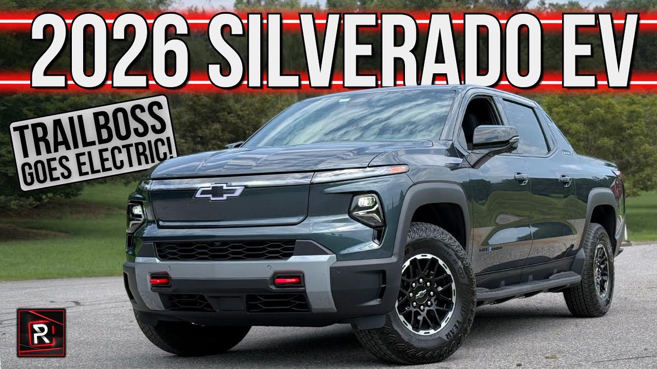 The 2026 Chevrolet Silverado EV TrailBoss Is An Off-Road Ready Rig With Plentiful Driving Range