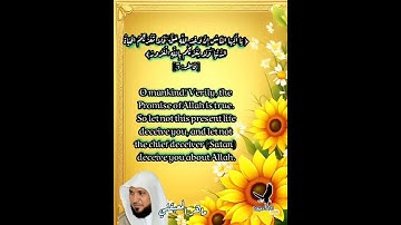 ماهر المعيقلي سورة فاطر #ماهر_المعيقلي