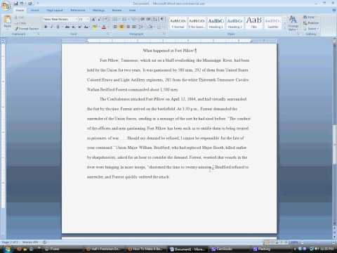 Formatting an essay in chicago style