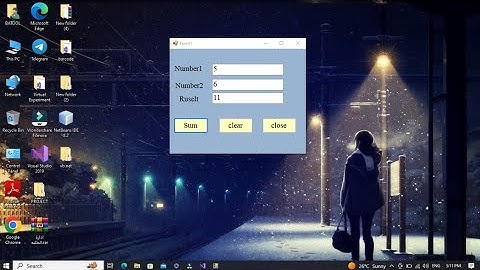 جمع رقمين vb.net