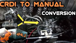 4hl1 CRDi convert to Manual injection pump