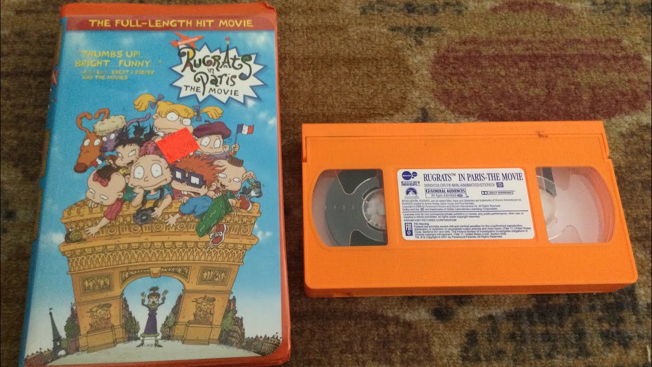 Rugrats In Paris The Movie 2001 Vhs Opening to Rugrats In Paris The Movie 2001 VHS - YouTube