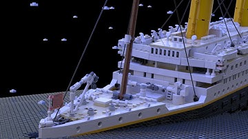 LEGO Titanic Wreck
