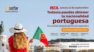 Todavía puedes obtener tu nacionalidad portuguesa. Sí es posible después del 1ero de septiembre