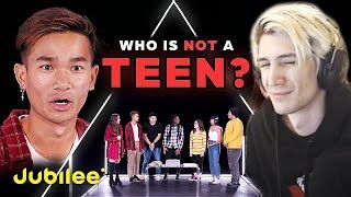 Xqc Reacts To 6 Teenagers Vs 1 Fake Teenager Xqcow