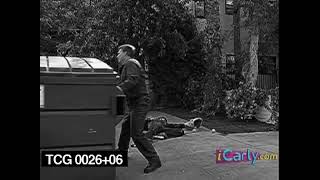 Spencer Crashes Into Dumpster On Roller Skates - Icarly Video Archive