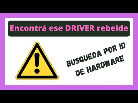 Video: Cómo Encontrar Un Controlador Para Un Dispositivo Desconocido