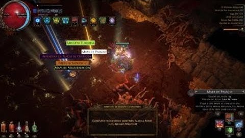 Path of Exile PS4 Uber Atziri  vs CoC ice nova assasin 3.11 Harvest