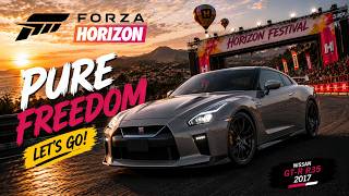 FORZA HORIZON –Nissan GT-R R35 2017– INSANE STREET RACE (Ultra Realistic Gameplay) screenshot 2