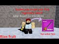 How to get saber in blox fruit | roblox |