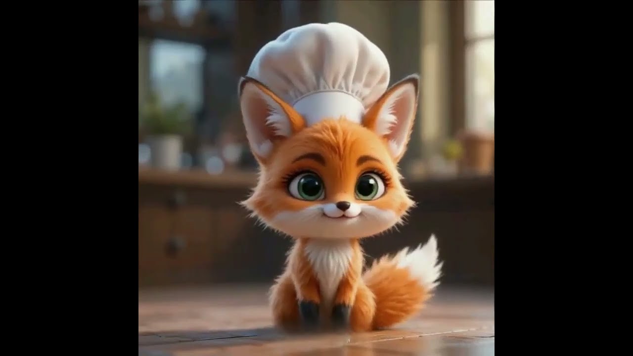  Fifi The Fluffy Baby Fox Tells A Hilarious Dad Joke About An Italian Chef Cutest Stand Up Ever