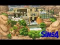 Modern Cliffside House I Base Game I No CC I Stop Motion I The Sims 4