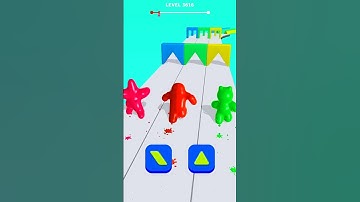 Blob Shifter 3D Level-3616 best cool game ever #shorts #funny #games