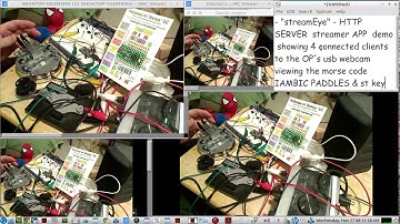 streamEye - A simple Linux MJPEG HTTP server streamer - WEBCAM LIVE VIDEO STREAM to multiple clients