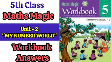 5e klas WISKUNDE MAGIE 💯Hoofdstuk 2 "MIJN GETAL WERELD" Werkboek Antwoorden |💯5e klas Semister-1 ...