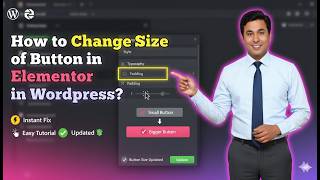 How to Change Size of Button in Elementor in Wordpress