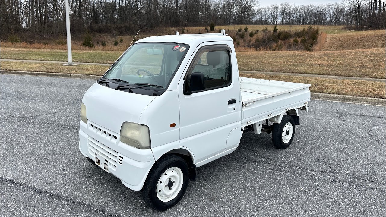 2000 SUZUKI CARRY GD-DA52T——35,539 Miles - A/C - AUTOMATIC TRANSMISSION - JDM - KEI - WALK AROUND
