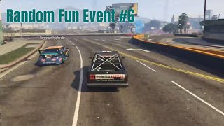 Random Fun Event #6 ‐ GTA FiveM
ep. 6 of the Random Fun Event hosted by Norwegian Knightrider
This event was hosted on the Project Homecoming FiveM server.
0:00 Cannonball
18:51 Random All
50:54 Random Select (Racing (Touring))
1:08:43 Random Class (Chaos) Random Fun Event #6 ‐ GTA FiveM