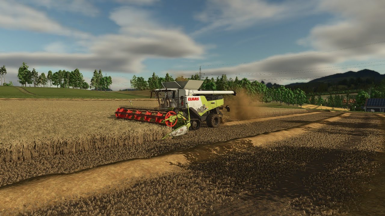 [Ls 25 Münisnger Alb] Triticale Ernte mit Unfall [Ep 3]