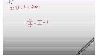 I3- Lewis structure
