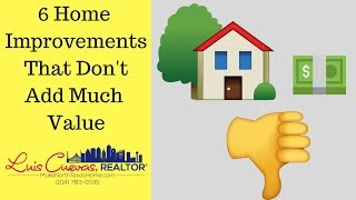 6 Home Improvements That Don’t Add Much Value